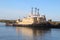 Tugboats at Port Fourchon, Louisiana