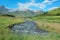Tugela river and mountains, South Africa