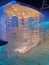 Tuk Tuk ice sculpture