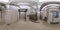 TULA, RUSSIA - FEBRUARY 11, 2013: Inside of food factory laboratory spherical panorama in equirectangular projection