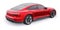 Tula, Russia. January 25, 2022: Audi E-Tron GT 2021. Premium sports sedan. Car isolated on white background. 3d