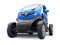 Tula, Russia. January 30, 2022: Renault Twizy ZE 2015: Blue Super compact electric city car for two passengers. 3D