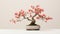 Tulip Bonsai Tree: Berliner Weisse Minimalist Desktop Wallpaper In Hd