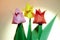 Tulip Paper Flowers