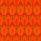 Tulip pattern abstract vector seamless background in red design