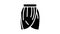tulip skirt glyph icon animation