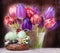 Tulips, Easter decoration
