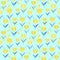 Tulips seamless pattern background; floral vector designed.