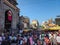 Tuljapur,India- October 28th 2022 Outside view of Goddess Tulaja bhavani mata temple, crowd of devotees for visit in festival