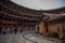 Tulou, Fujian province, China Hakka architecture, earthen building