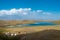 Tulpar Kol Lake in Alay Valley, Osh, Kyrgyzstan. Pamir mountains in Kyrgyzstan