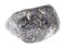 tumbled Magnetite stone on white