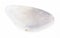 tumbled moonstone (adularia) gem stone on white
