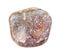 tumbled Porphyrite (Porphyry) stone isolated