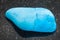 Tumbled Turquenite blue howlite gemstone