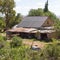 Tumbledown barn on Karoo farm used to shelter tractors