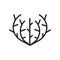 Tumbleweed icon vector sign and symbol isolated on white background, Tumbleweed logo concept