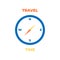 Tumblr explore icon vector, compas, isolated, button, EPS, UI, web, symbol, logo, element, image, flat, illustration, graphic