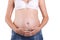 Tummy pregnant women