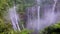 Tumpak Sewu, also known as Coban Sewu, a tiered waterfall that is located in East Java, Indonesia.