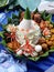 Tumpeng rice for alms to the earth