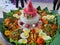 Tumpeng rice indonesian traditional food