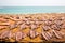 Tuna drying process on the coast of Sri Lanka