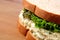 Tuna fish salad sandwich