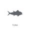 Tuna icon. Trendy Tuna logo concept on white background from animals collection