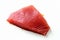 Tuna Meat on White Background