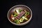 Tuna tataki with Asian style stir fry