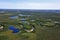 Tundra landscape in summer