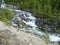 Tundra, mountains, river and forest