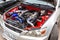 Tuned turbo car engine of Toyota Altezza