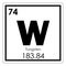 Tungsten chemical element