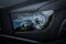 Tuning headlights in black Toyota Tundra