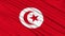 Tunisia flag.