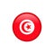 Tunisia flag vector isolated 5