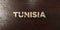 Tunisia - grungy wooden headline on Maple - 3D rendered royalty free stock image