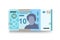 Tunisia money set bundle banknotes. Paper money 10 TND.
