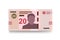 Tunisia money set bundle banknotes. Paper money 20 TND.