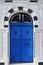 Tunisian blue doors