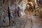 Tunnel Inside Gold Mine in Colorado