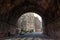 Tunnel of the Regents Bridge in Edinburgh, UK