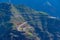 Tunnel on a road passing Barranco de Arure at La Gomera, Canary Islands, Spain