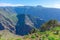 Tunnel on a road passing Barranco de Arure at La Gomera, Canary Islands, Spain