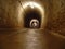 Tunnel in a salt mine