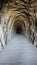 Tunnel to Foz de Lumbier Canyon in Spain