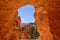 Tunnel View of Hoodoos