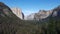 Tunnel View in Yosemite National Park